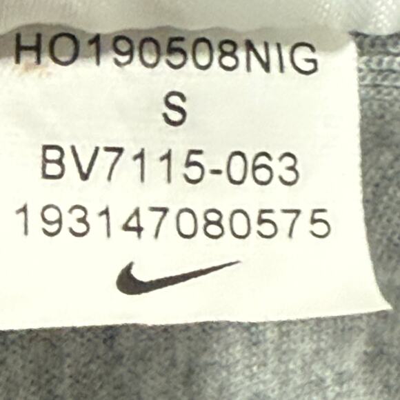 Nike Tech Fleece Joggers Gray Black Women’s Small BV7115-063 - Picture 9 of 9